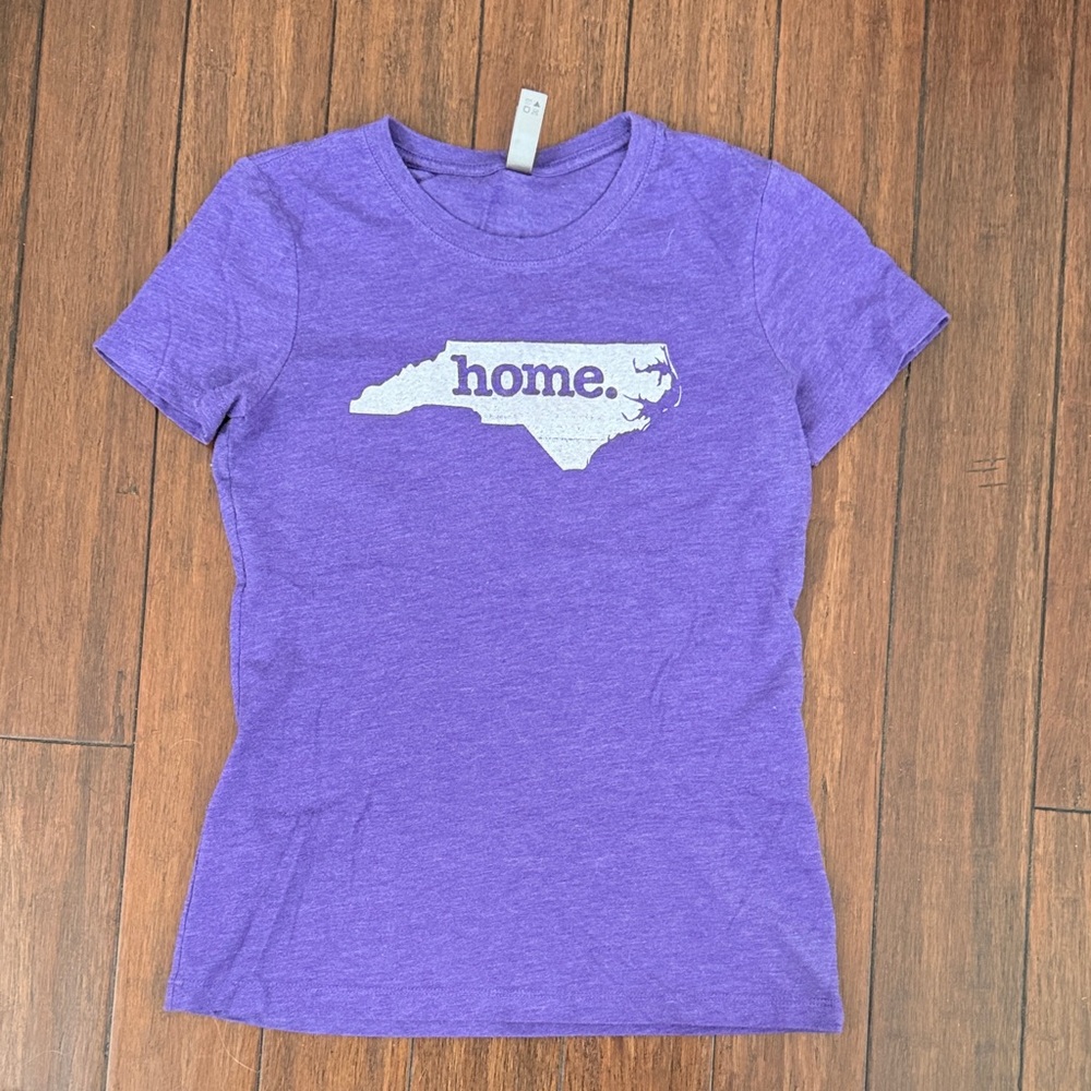 Next Level Apparel Violet NC State Graphic Tee